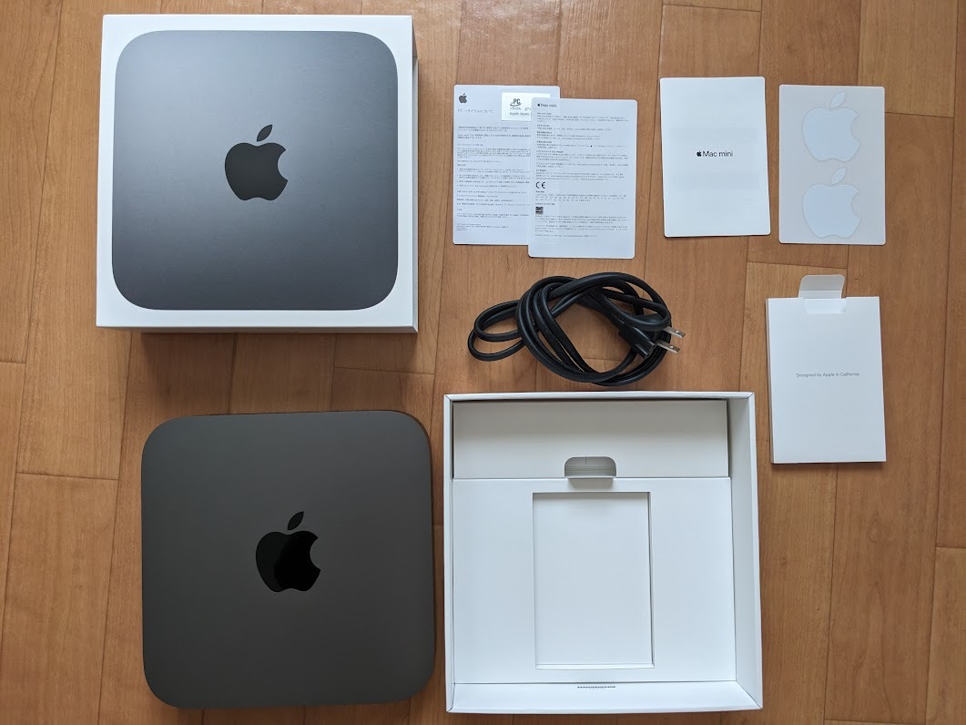 Apple Mac mini (2018) A1993 Intel Core i7 3.2ghz / メモリ16GB
