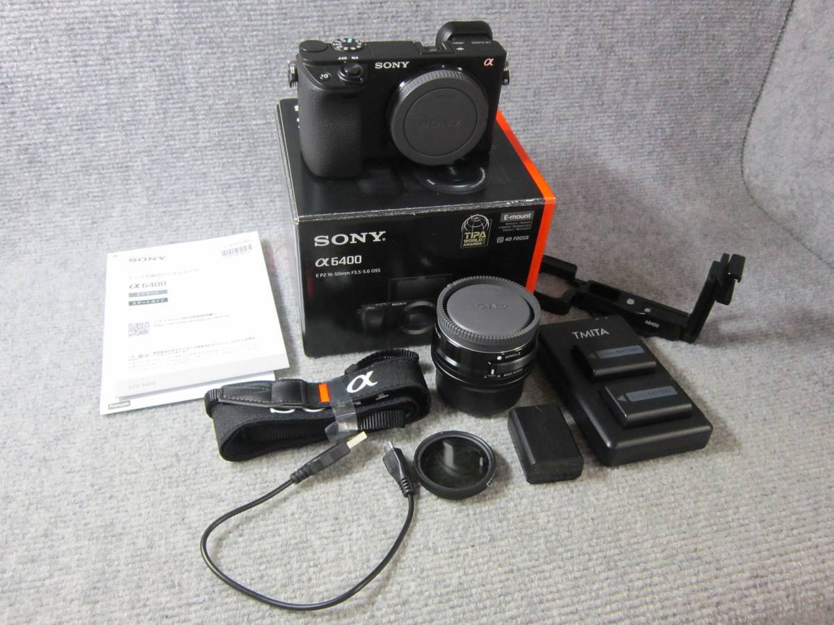 5064 SONY ソニー α6400 E PZ 16-50mm F3.5-5.6 OSS パワーズーム