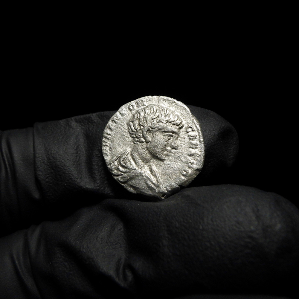 【古代ローマコイン】Caracalla（カラカラ）クリーニング済 シルバーコイン 銀貨 デナリウス(33fYEV_g3r)_画像4