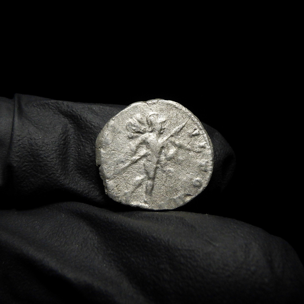 【古代ローマコイン】Caracalla（カラカラ）クリーニング済 シルバーコイン 銀貨 デナリウス(33fYEV_g3r)_画像6