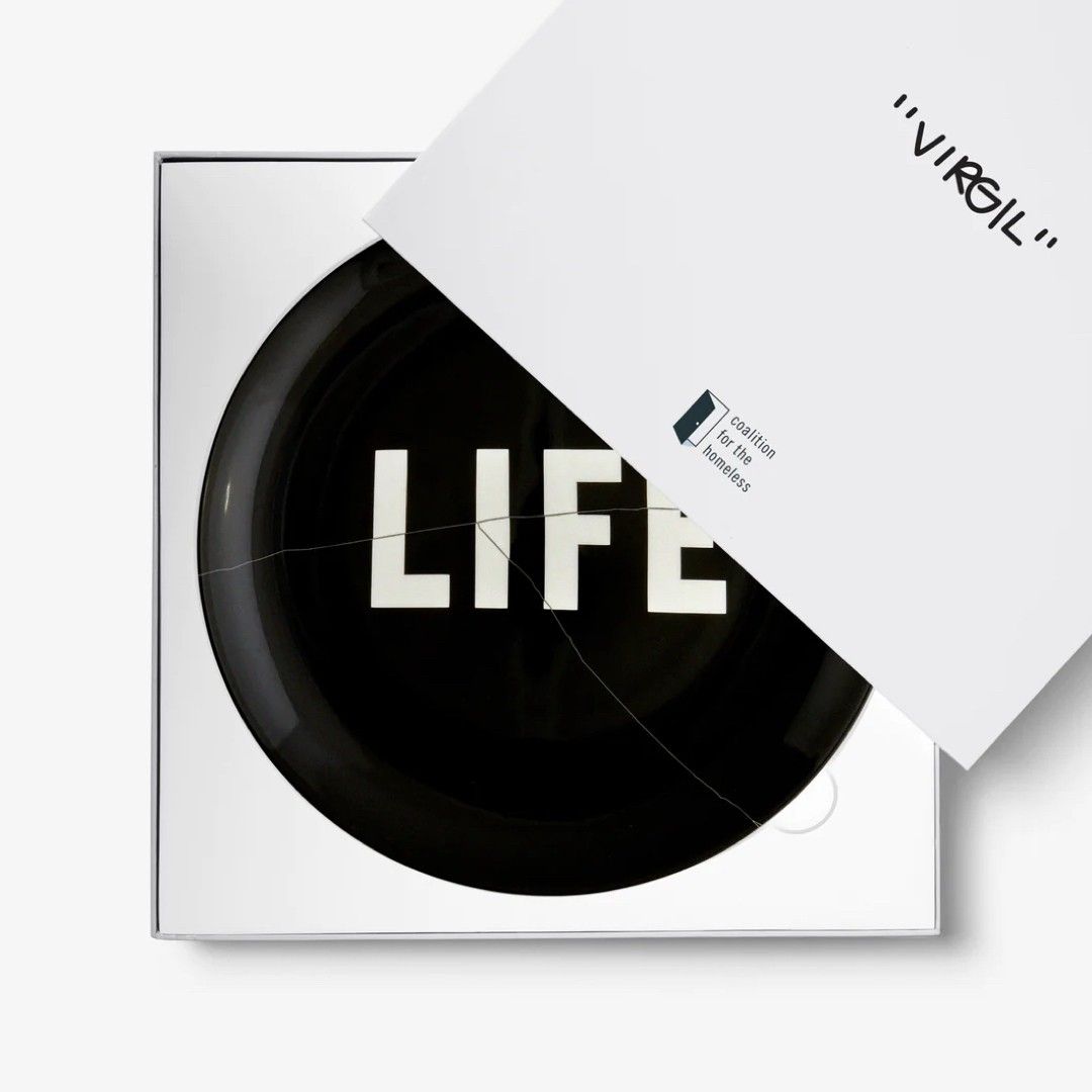 Artist Plate Project x Virgil Ablog Life (Edition of 250) BLACK