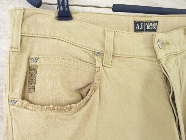 MP1748y ARMANI JEANS●アルマーニジーンズ＜ハーフパンツ＞36 ボトムス●Ricicli17_画像8