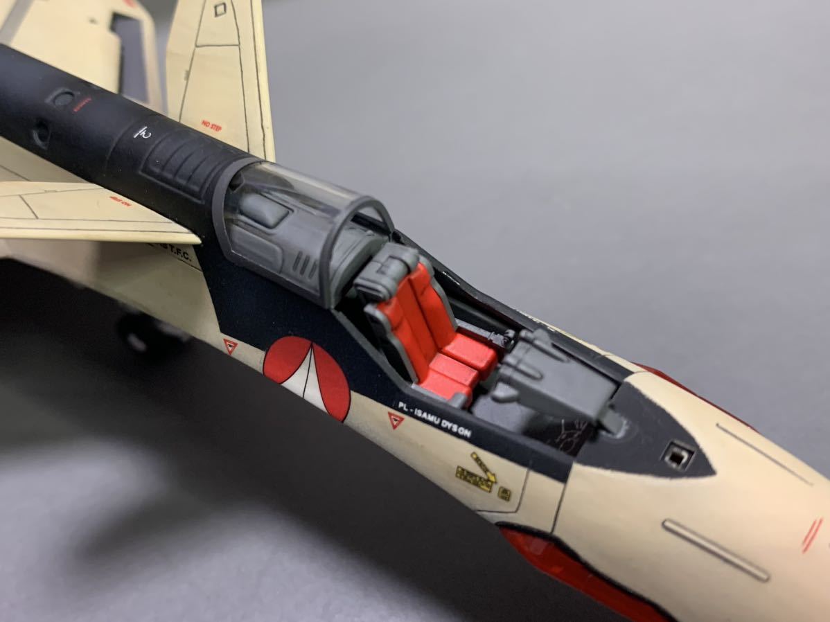 ハセガワ 1/72 YF-19エクスカリバー イサム機 塗装完成品_画像8