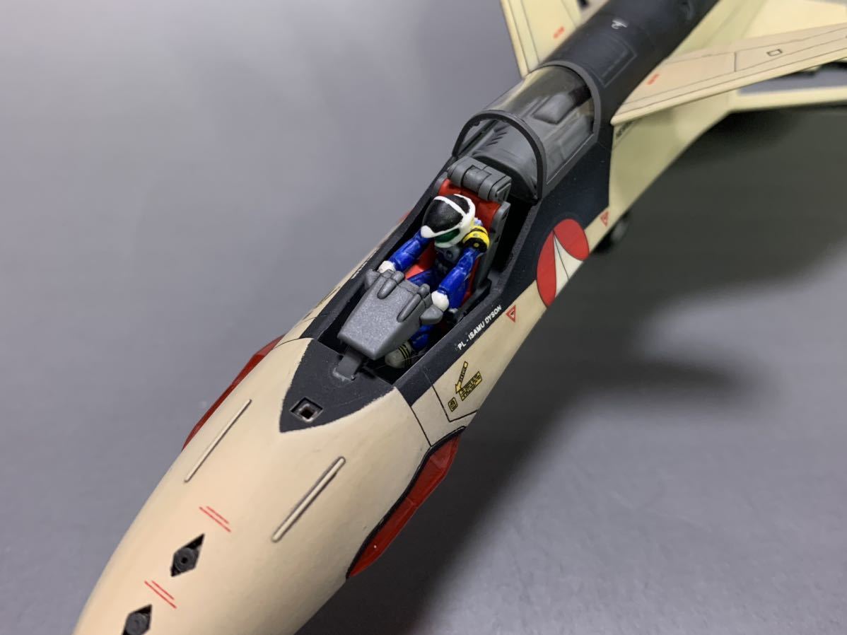 ハセガワ 1/72 YF-19エクスカリバー イサム機 塗装完成品_画像7
