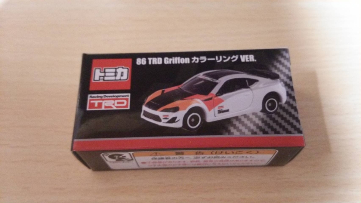 Tomica James Limited 86 TRD 原文:トミカ　ジェームス限定　86　TRD