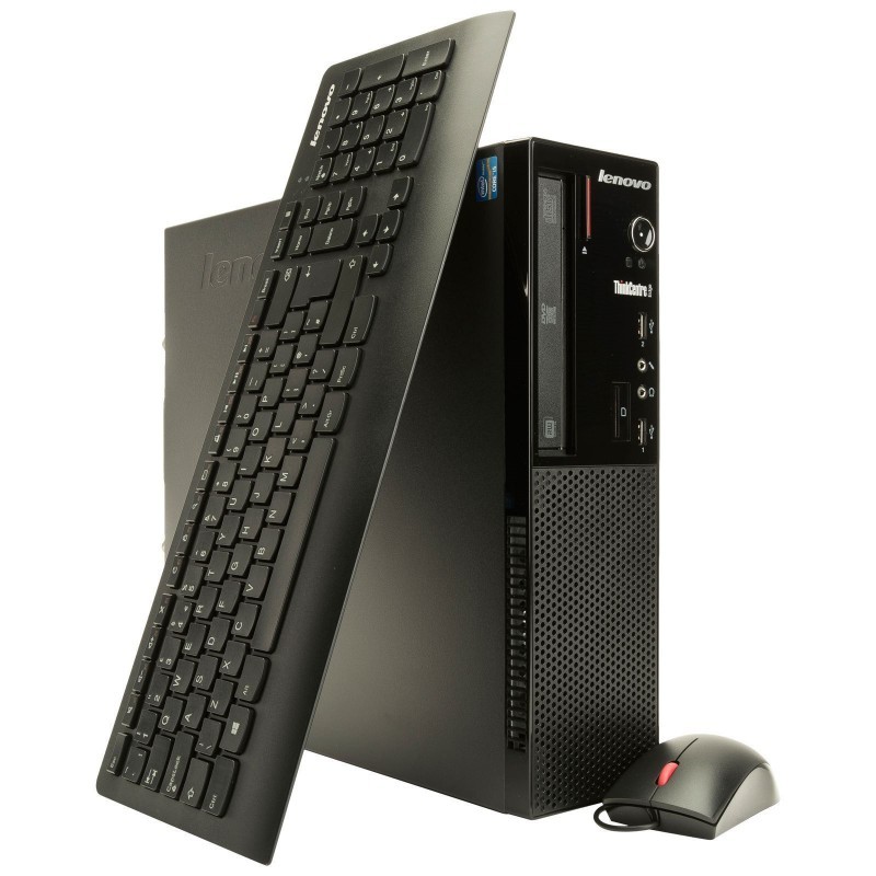 美品 Lenovo-E73 パソコン本体 Corei3-4130・8GB・SSD256GB・Win10・Office2021・DVDマルチ・無線LAN・キーボード・マウス P744