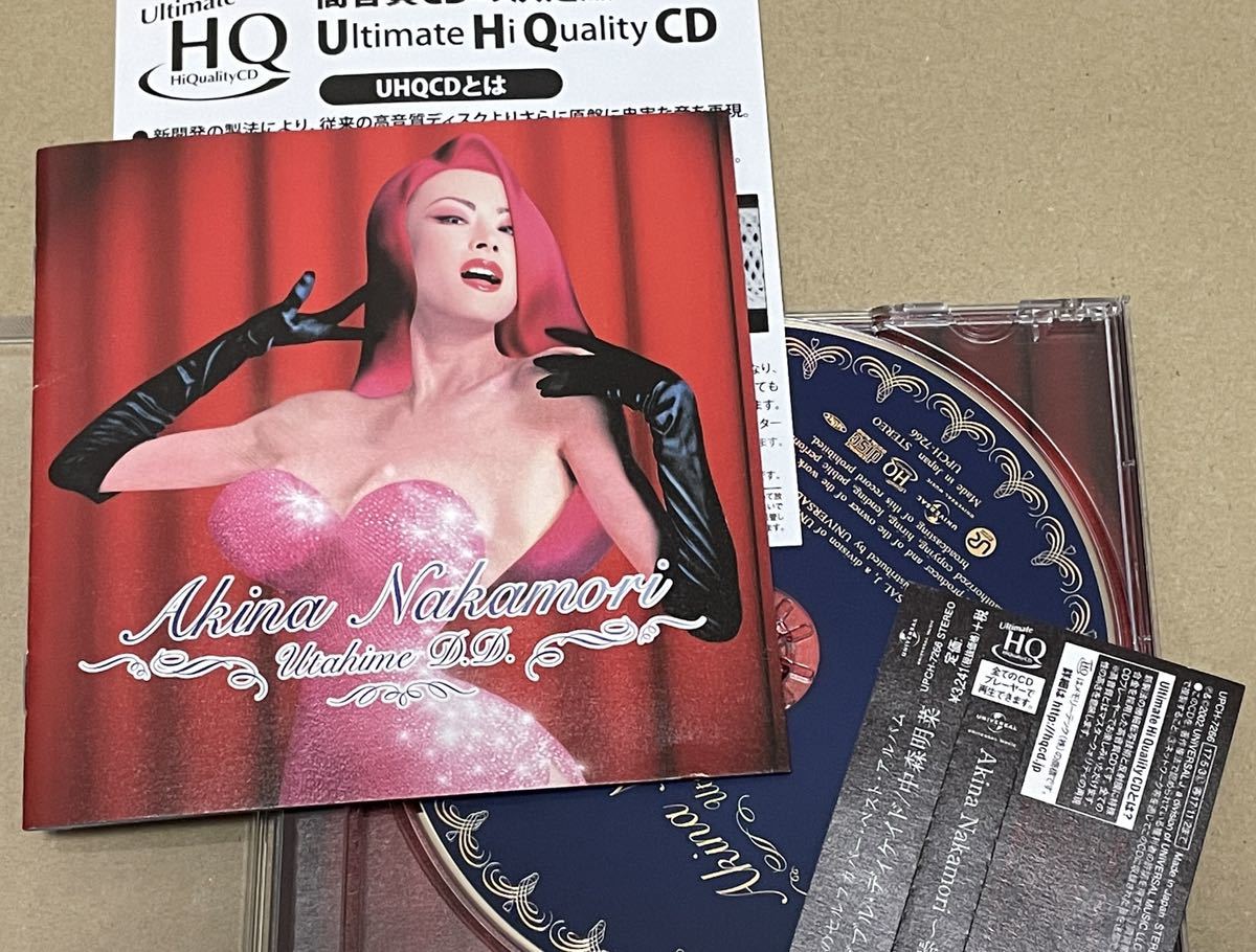 送料込 レア UHQCD 中森明菜 - Akina Nakamori 歌姫 ダブル・ディケイド / UPCH7266_画像1