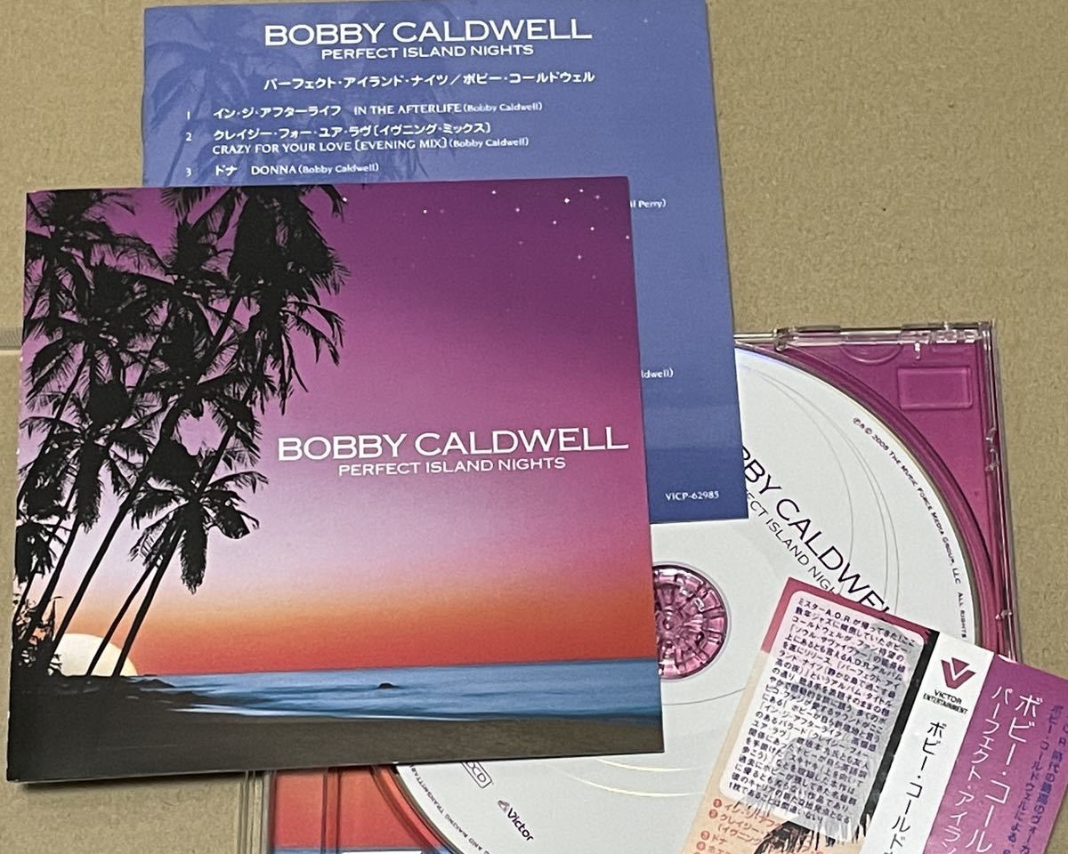 送料込 Bobby Caldwell - Perfect Island Nights 国内盤CD / VICP62985