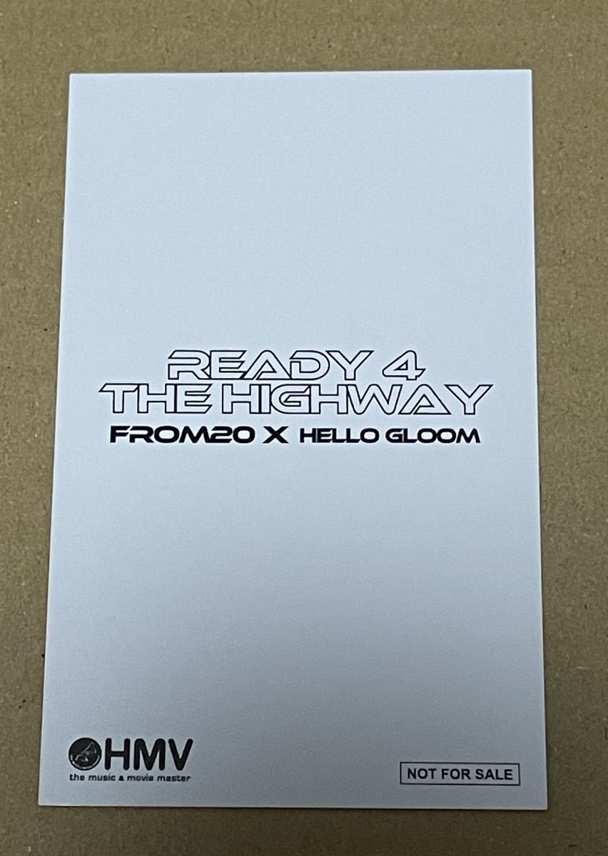 送料込 from20 × HELLOGLOOM - THE FAKER CLUB JAPAN INTRO ALBUM READY 4 THE HIGHWAY / MBEN00001の画像3