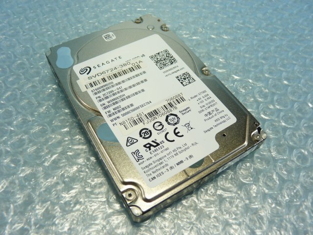 1NHS // NEC N8150-481 600GB 2.5インチ SAS HDD 12Gb 10K(10000)rpm 15mm / ST600MM0208 // NEC Express5800/R110i-1 取外 //在庫1_画像1