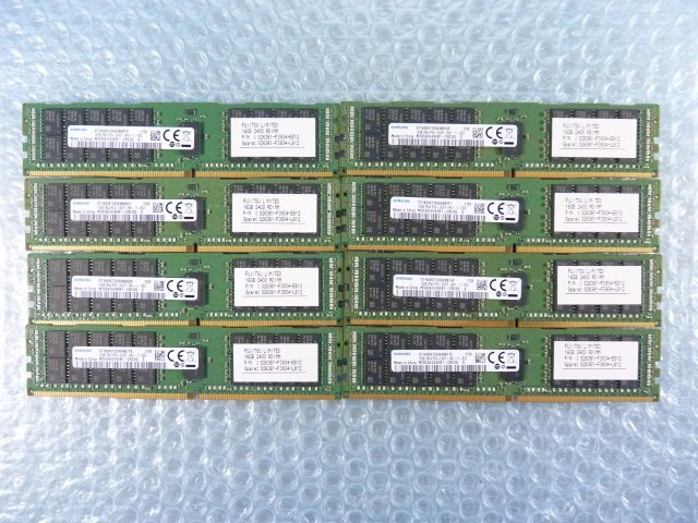 1OIB // 16GB 8枚セット計128GB DDR4 19200 PC4-2400T-RA1 Registered RDIMM M393A2G40EB1-CRC0Q S26361-F3934-L612//Fujitsu CX2570 M2取_画像1