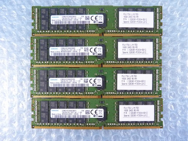 全品送料0円 16GB // 1OIC 4枚セット計64GB M2取外 CX2570 S26361