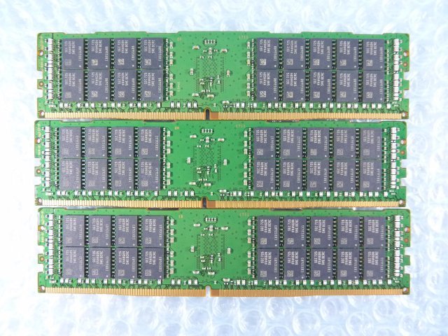 1OID // 16GB 3枚セット計48GB DDR4 19200 PC4-2400T-RA1 Registered RDIMM M393A2G40EB1-CRC0Q S26361-F3934-L612//Fujitsu CX2570 M2取外_画像4