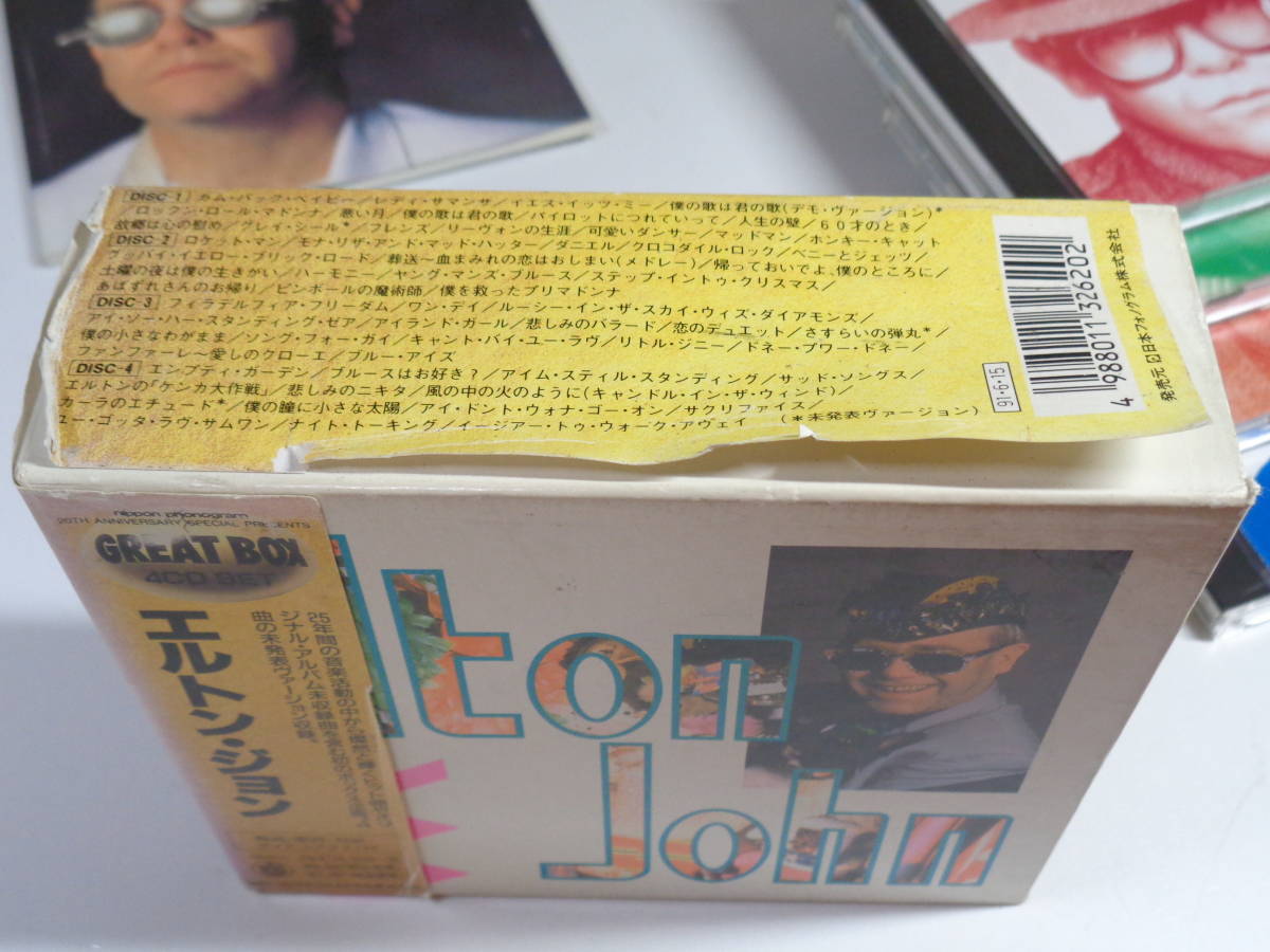 CD 4枚組 エルトン・ジョン GREAT BOX_画像6