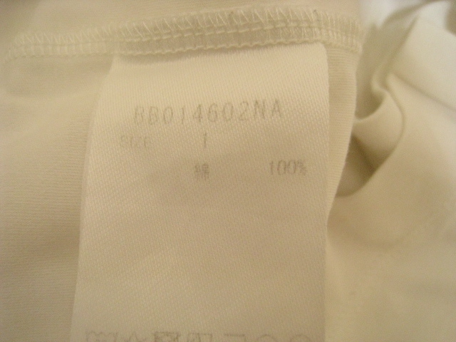 BARNYARDSTORM バンヤードストーム Tシャツ カットソー 半袖 Vネック 白 ホワイト サイズ1_画像4