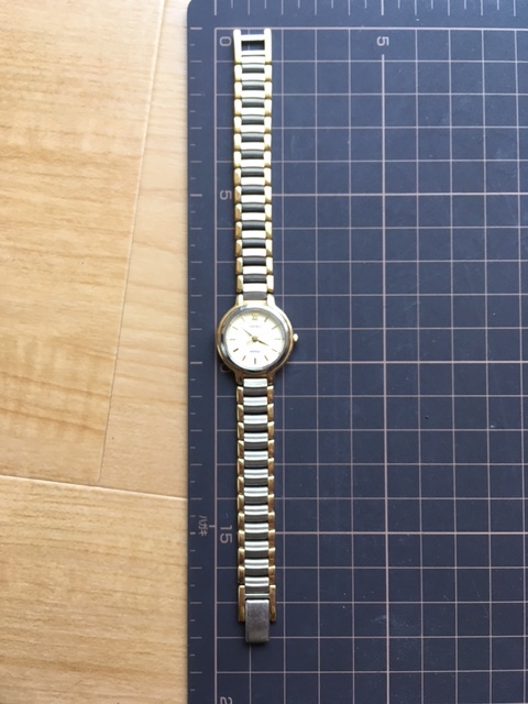 良品 ヴィンテージ SEIKO セイコー AVENUE アヴェニュー コンビ 純正ブレス 1F21-0H50 クオーツ レディース 腕時計_画像5