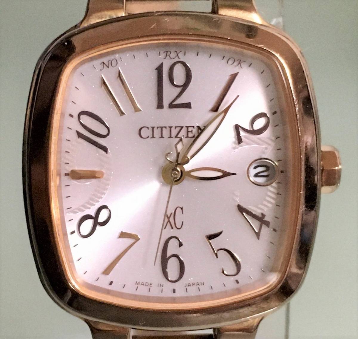 稼動品 CITIZEN シチズン/XC クロスシー 電波ソーラー H058-T018611