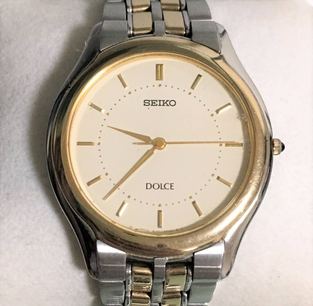 史上最も激安 ☆稼動品☆SEIKO セイコー/DOLCEドルチェ☆クォーツ