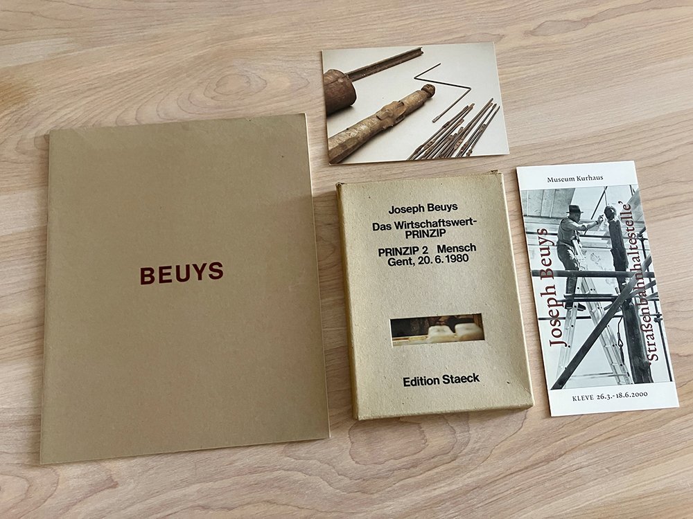 Joseph Beuys | PRINZIP 2 Mensch Gent, 20.6.1980 (Edition Staeck)_画像1