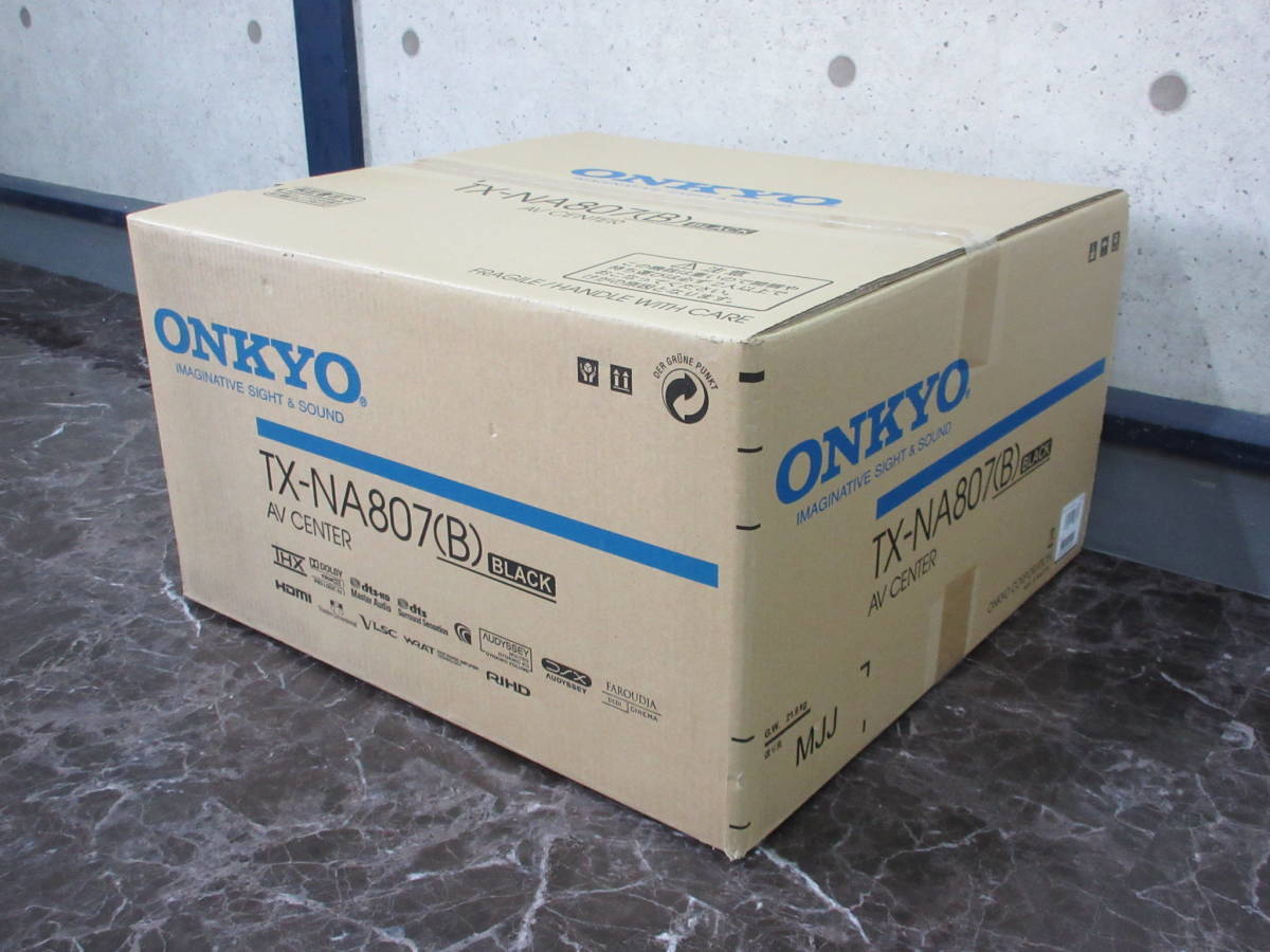 新品未開封品】ONKYO 7.1ch対応 AVセンター TX-NA807(B) AVアンプ