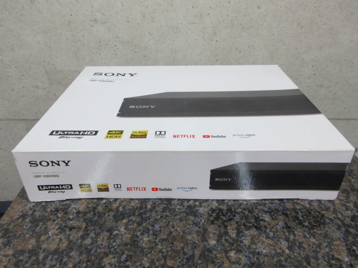 新品未開封品】SONY ブルーレイ/DVDプレーヤー UBP-X800M2 ソニー