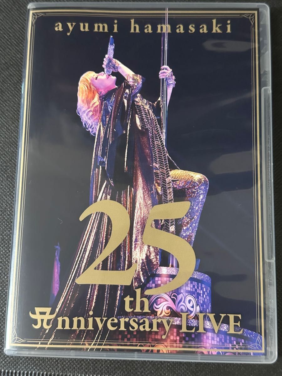 浜崎あゆみ 25th Anniversary LIVE DVD 特典 ポストカード スマプラコード 付き 中古 美品
