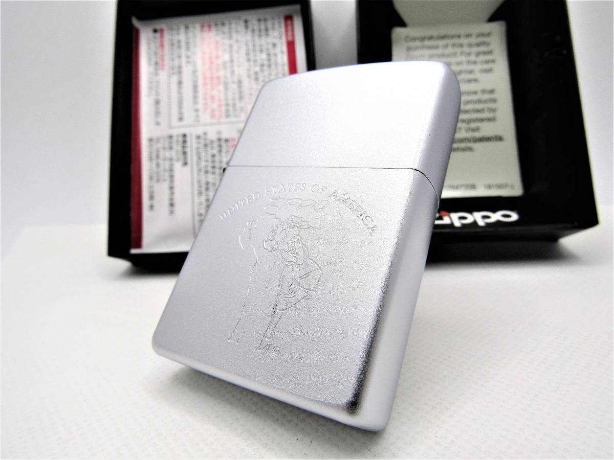 ウィンディ Windy シルエット zippo ジッポ 2004年 未使用_画像2