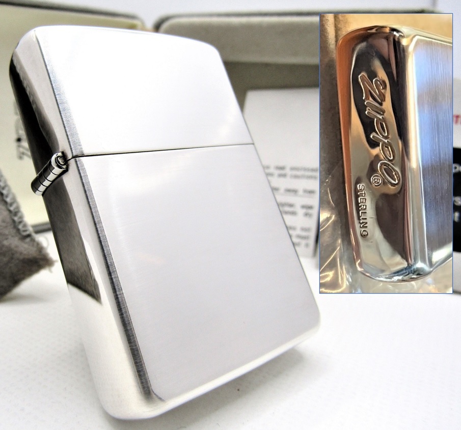 人気アイテム スターリングシルバー925 純銀 イタリックボトム 未使用 1988年 ジッポ zippo その他 人気アイテム スターリングシルバー925 純銀 イタリックボトム 未使用 1988年 ジッポ zippo その他