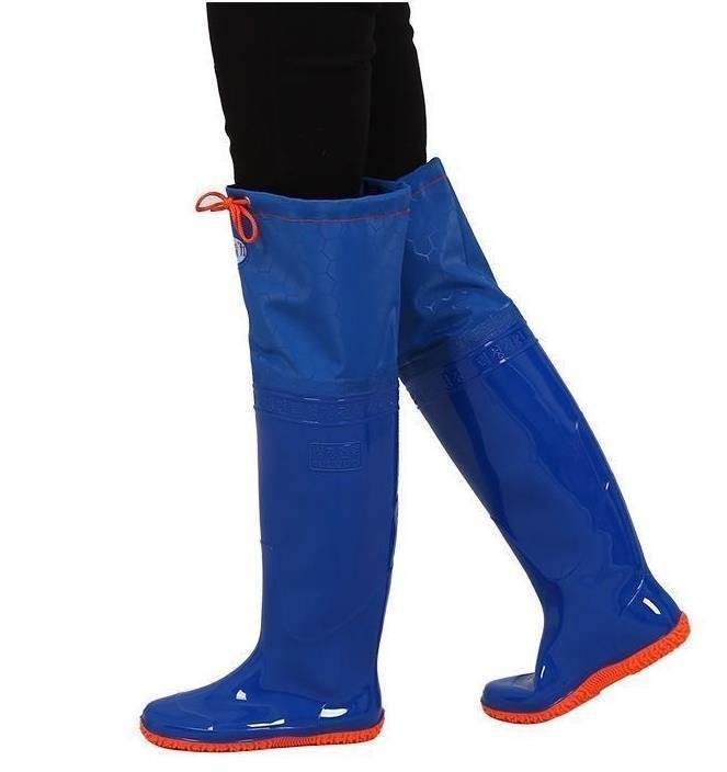  new goods! boots waterproof rain. day outdoor work shoes fishing 23-28 long height rain shoes rain boots men's 