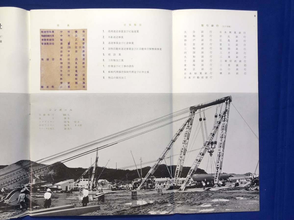 CF1332m●山九運輸機工株式会社 経歴書 昭和30年代 レトロ_画像4
