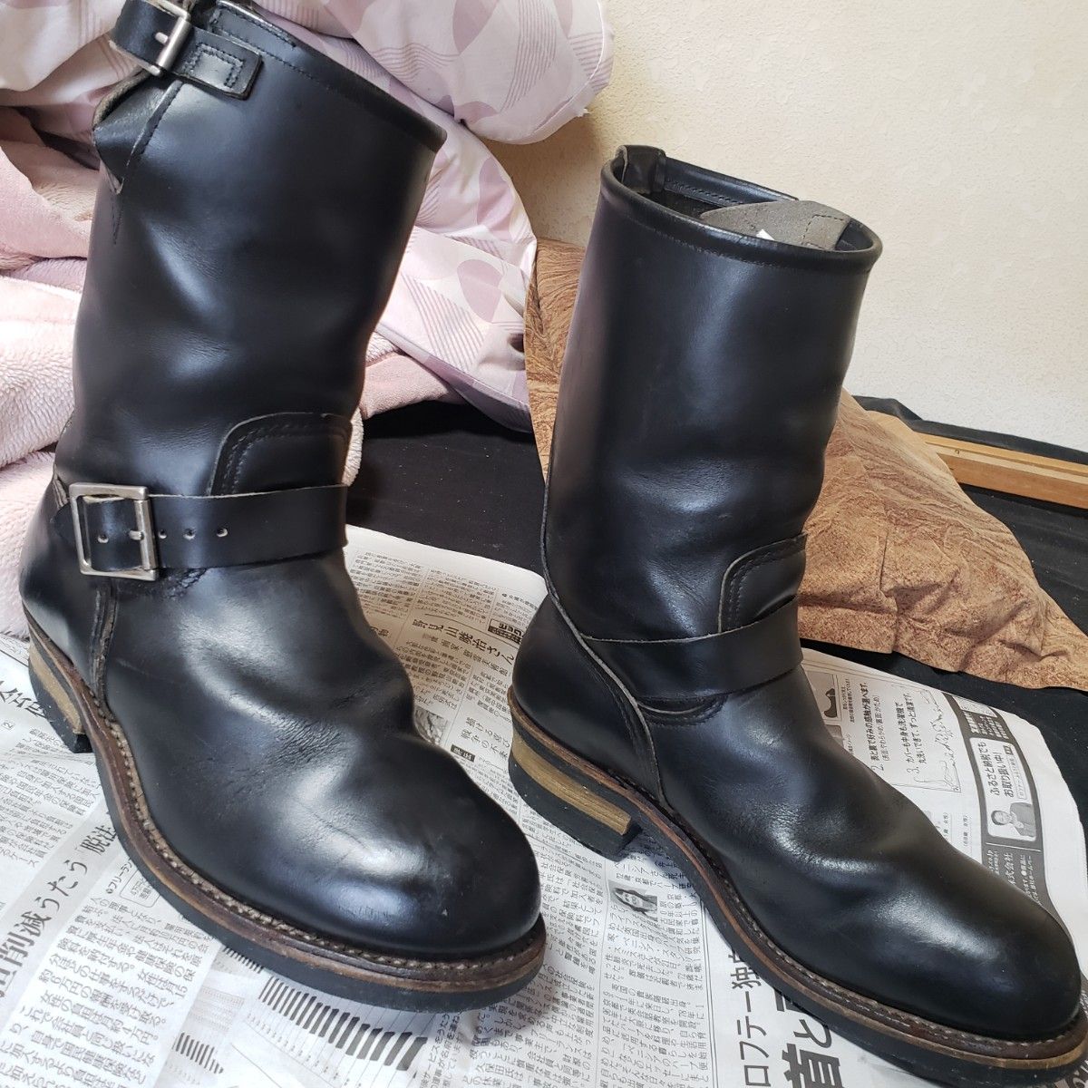 PT91 ヴィンテージ REDWING レッドウィング 2268 エンジニアブーツ engineer boots 米国製 レザー｜PayPayフリマ