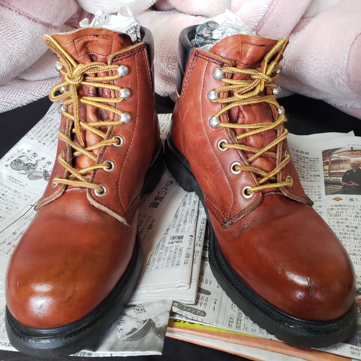 PT プリント羽タグ vintage ヴィンテージ REDWING レッドウィング