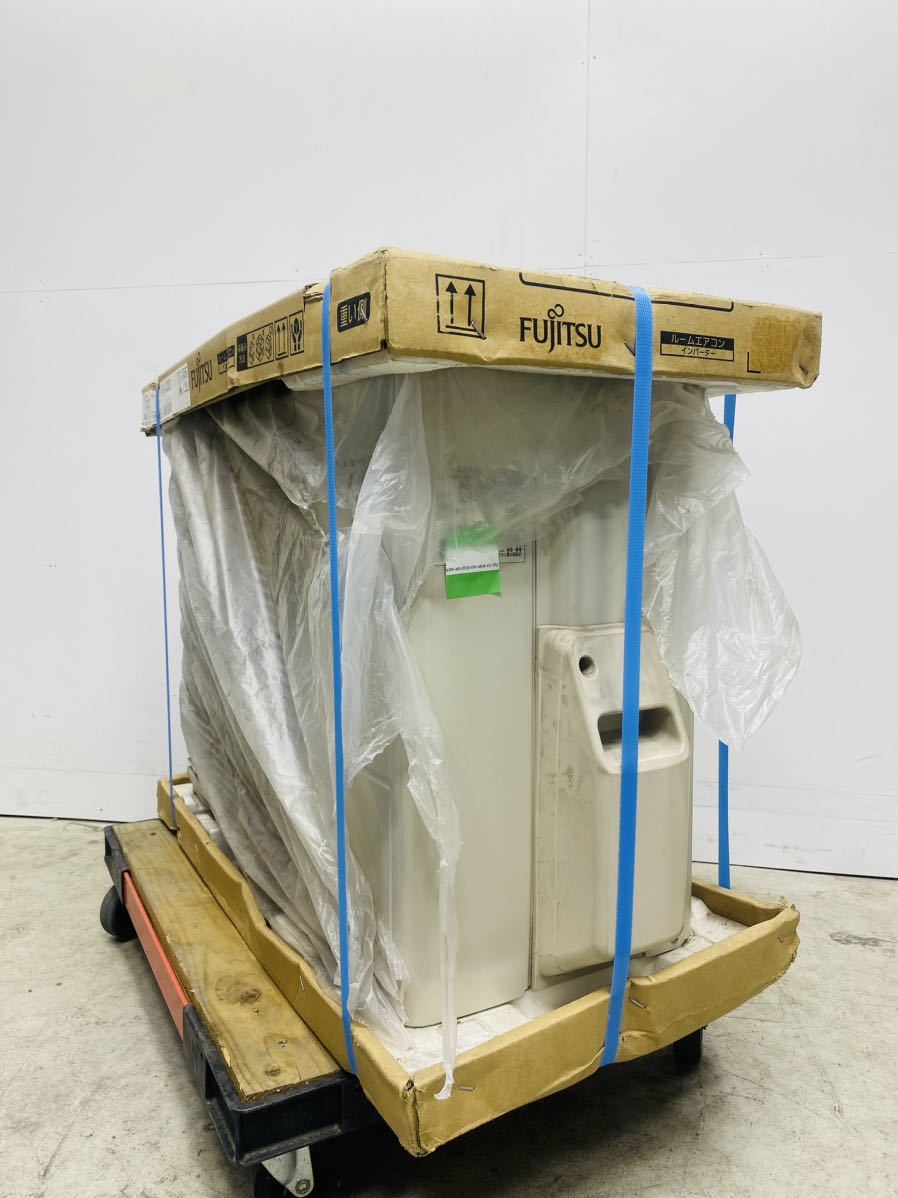 富士通 ルームエアコン AO-J22D-W 2014年製 未使用 梱包痛み品 室外機