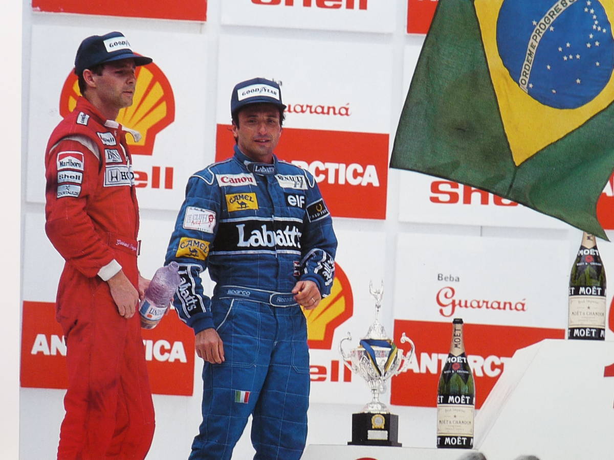 アイルトン・セナ追悼記念ポスター F1 1991年第2戦 ブラジルGP アイルトン・セナ追悼記念ポスター F1 1991年第2戦 ブラジルGP