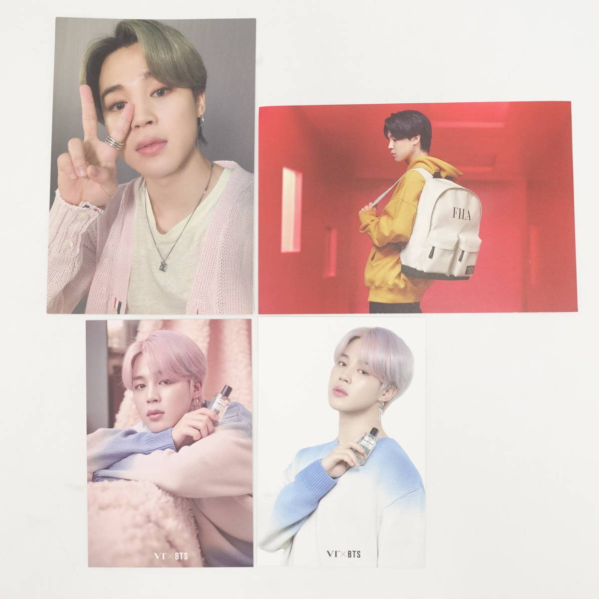 BTSjiminMAP OF THE SOUL:7 THE journey FILA VT L\'ATELIER postcard bulletproof year . van tongue trading card photo /11780