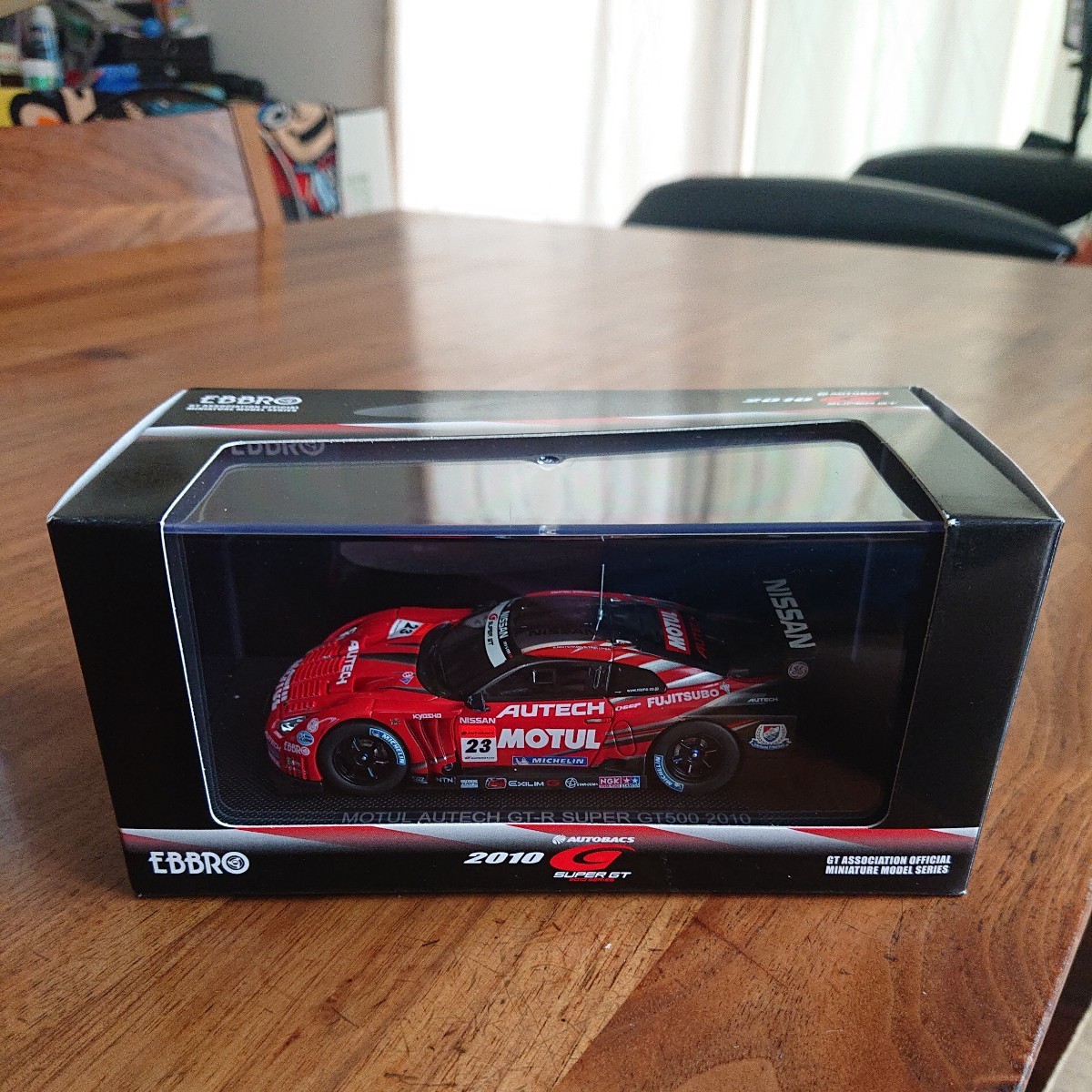 《未開封》エブロ 44323 EBBRO 1/43 MOTUL AUTECH GT-R SUPER GT500 No.23 モチュールオーテック _画像1