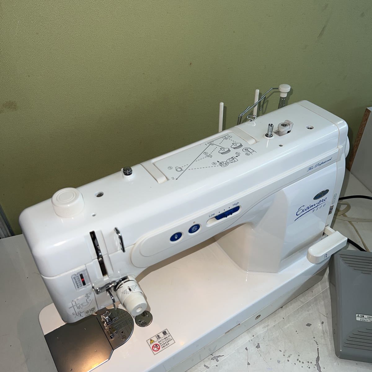 23071302 baby lock ベビーロックミシン 9300 職業用ミシン MODEL 767