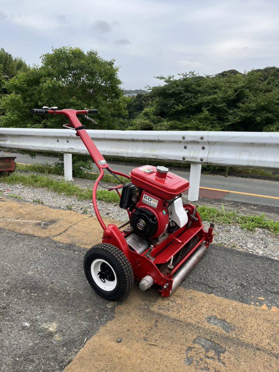 中古品 * TSUCHIYA 土屋機械製作所 芝刈機 GS-13 6.0馬力 自走式 中古品 * TSUCHIYA 土屋機械製作所 芝刈機 GS-13 6.0馬力 自走式