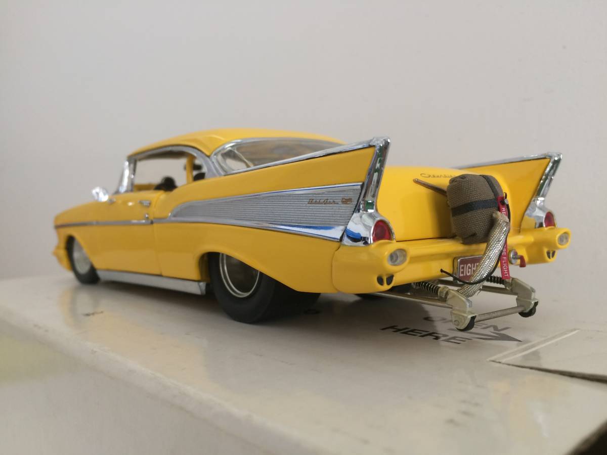  Franklin Mint Dan Bally mint 1957 Chevy Chevrolet Belair Pro Street box expert evidence manual attaching out of print 