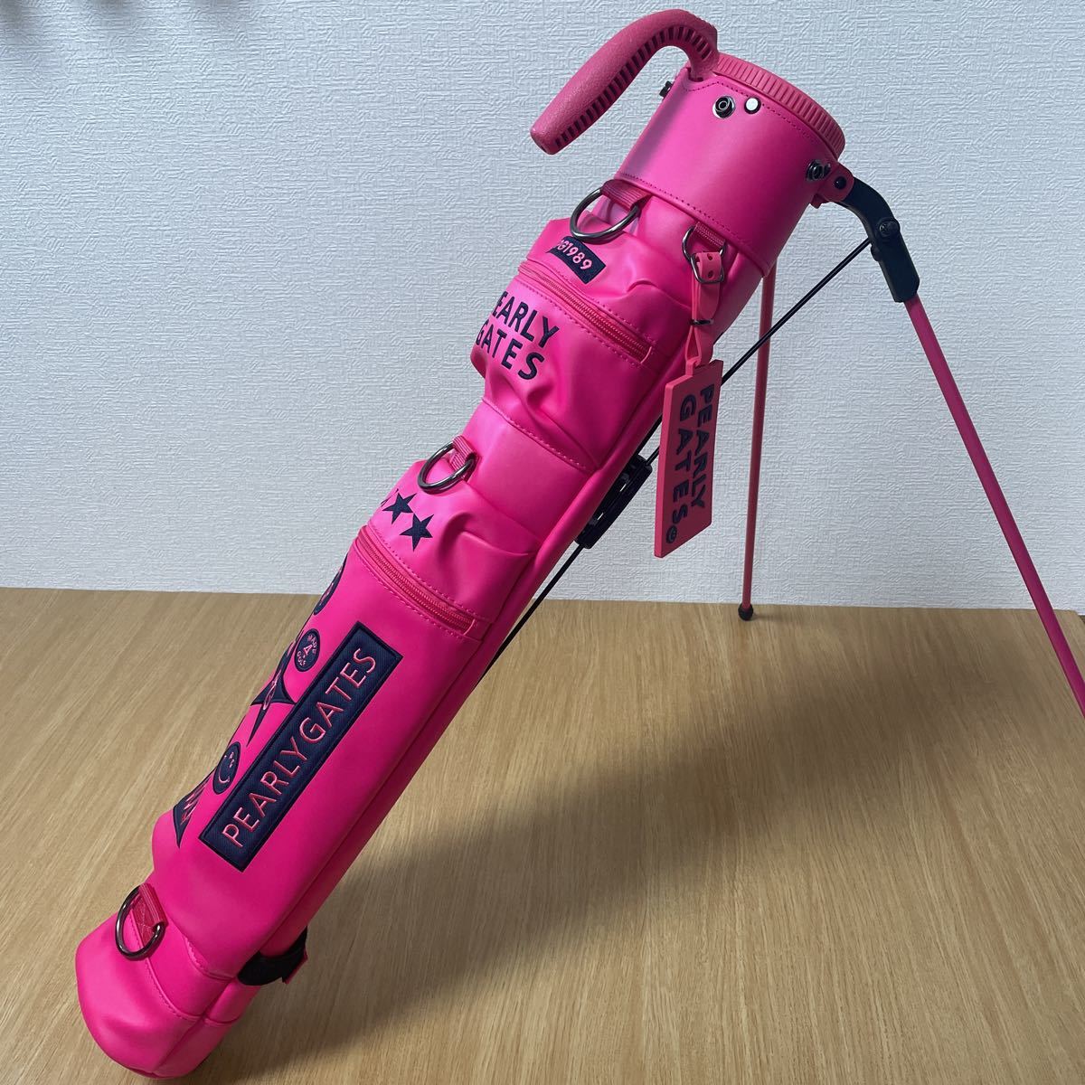 新品】パーリーゲイツ スタンドバッグ サブバッグ キャディ 新品】パーリーゲイツ スタンドバッグ サブバッグ キャディ