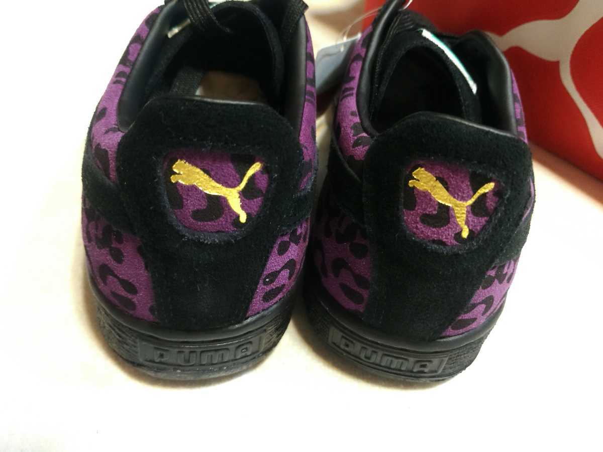 印象のデザイン レオパード 豹柄 SUEDE PUMA スウェード 貴重☆新品