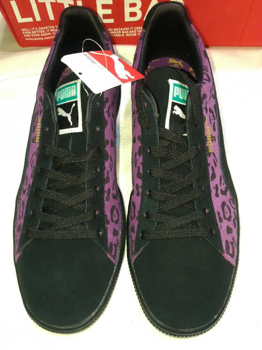 印象のデザイン レオパード 豹柄 SUEDE PUMA スウェード 貴重☆新品