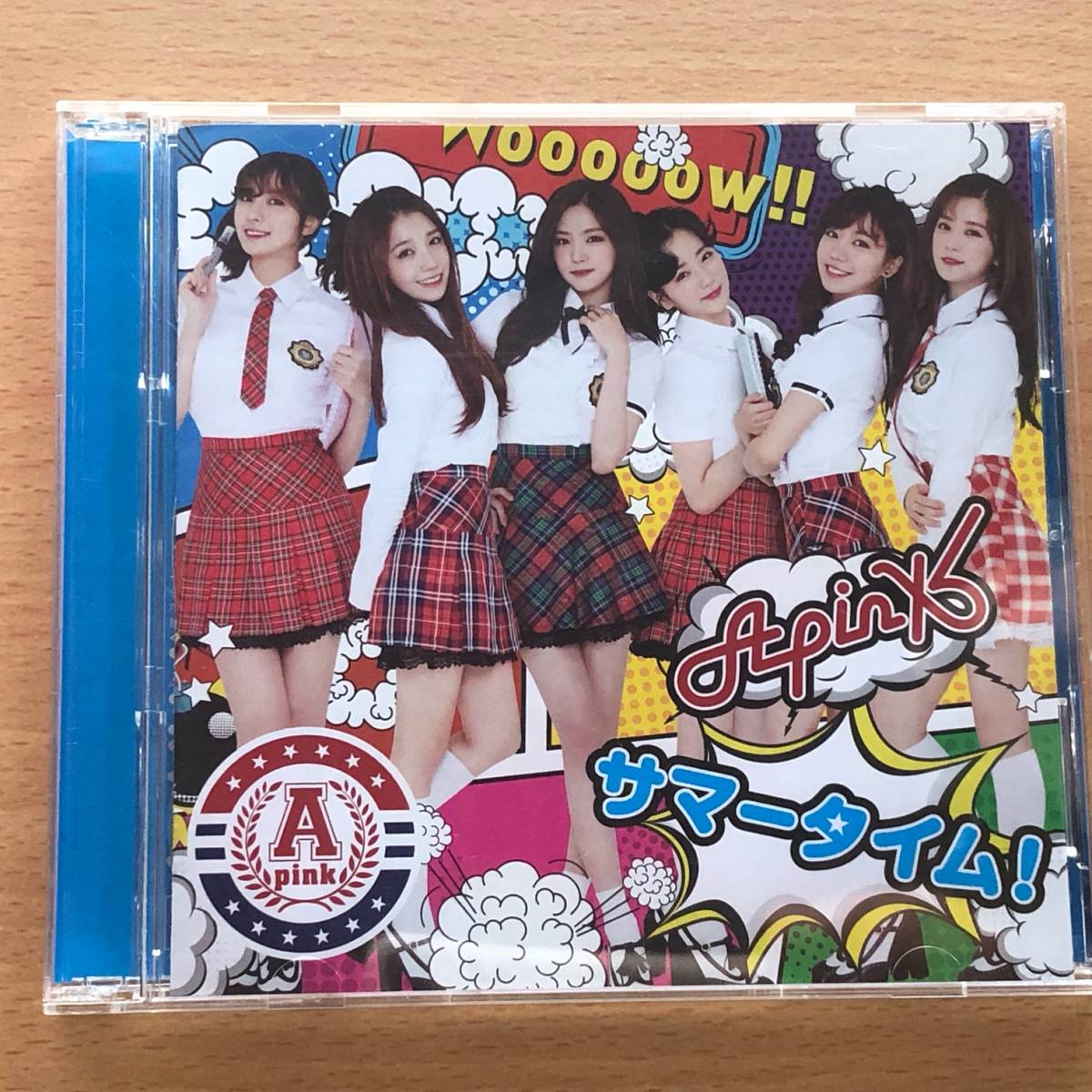 APINK（エーピンク）　日本　６ｔｈシングル『 サマータイム！ 』初回生産限定盤　　CD＋DVD 　　韓国　K-POP　中古品_画像1