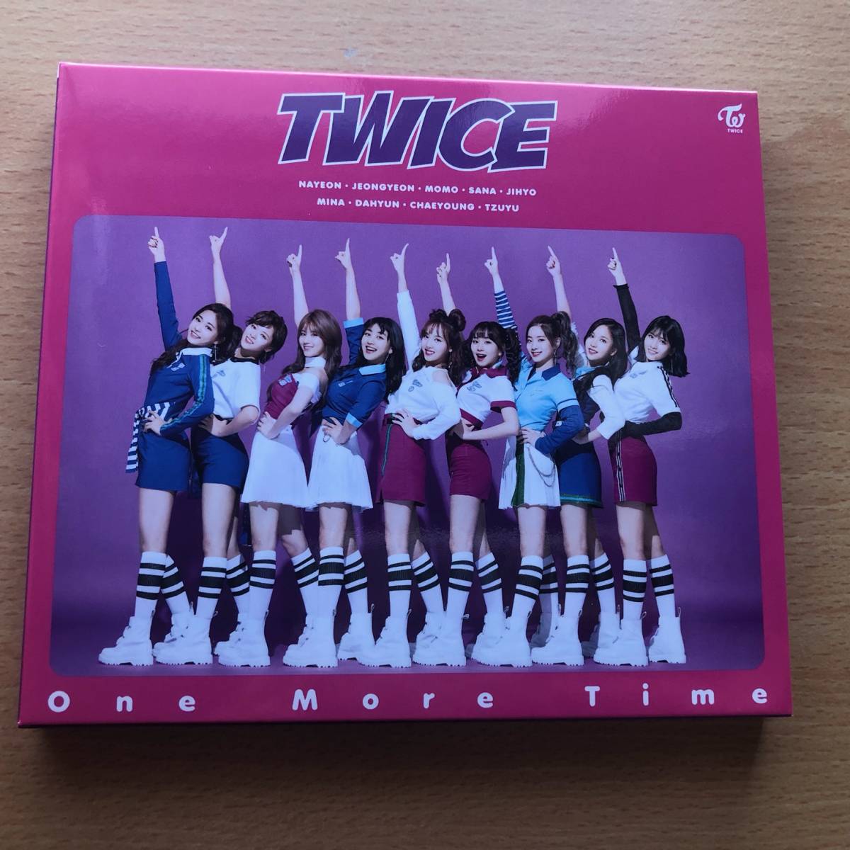 ＴＷＩＣＥ（トゥワイス） 日本　１ｓｔシングル 『 One More Time 』　ＣＤ＋ＤＶＤ　　中古品　　韓国　K-POP_画像2