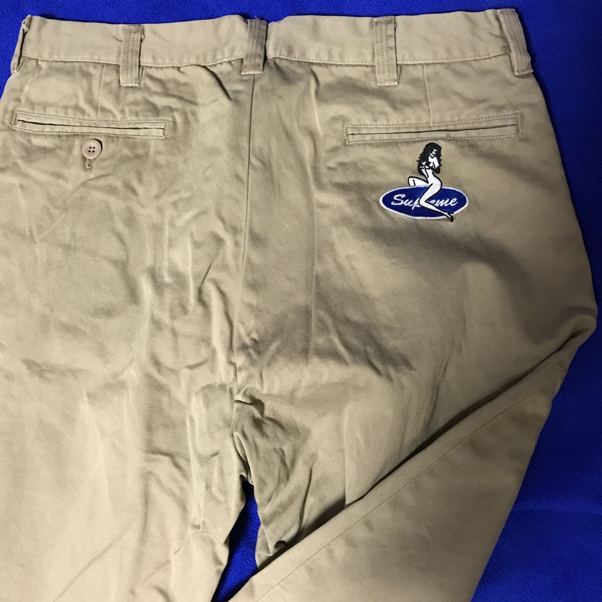 新発売】 美品 supreme Chino pin 32inc supreme up chino Pant Up Pin