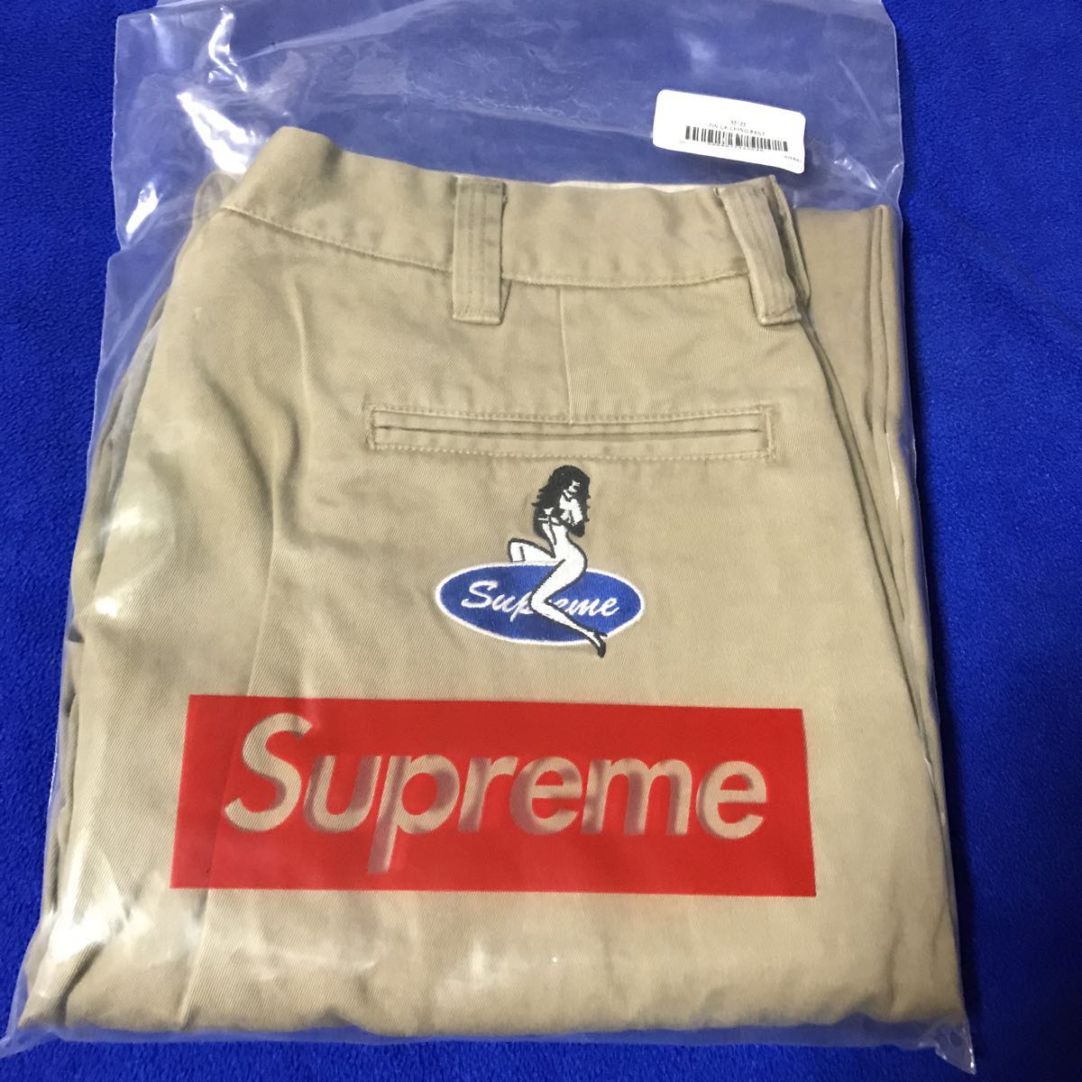 Supreme PIN UP CHINO pant khaki size 32: Real Yahoo auction salling