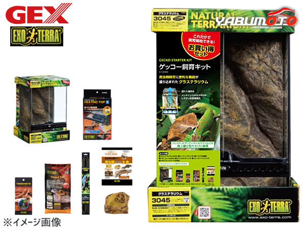 GEX ゲッコー飼育キット GT3045 爬虫類 両生類用品 爬虫類用品 爬虫類ケージ ジェックス 同梱不可 送料無料