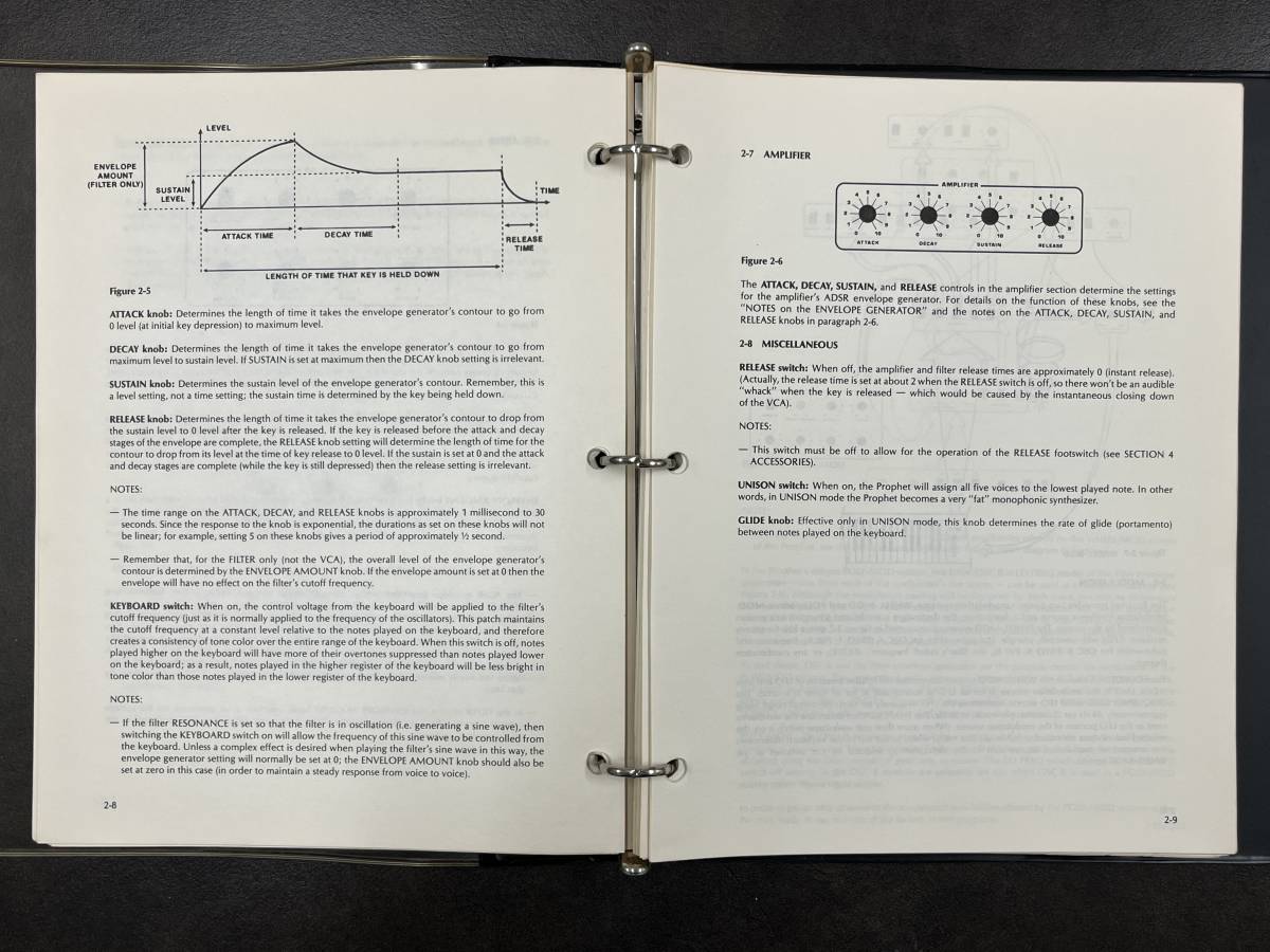 【オリジナル】Sequential Circuits Prophet-5 オペレーション・マニュアル【貴重】_画像7
