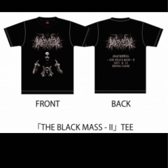 Sサイズ 新品 BABYMETAL Tシャツ 黒ミサⅡ The Black Mass Ⅱ 2 TEE 激レアアイテム 限定品 666