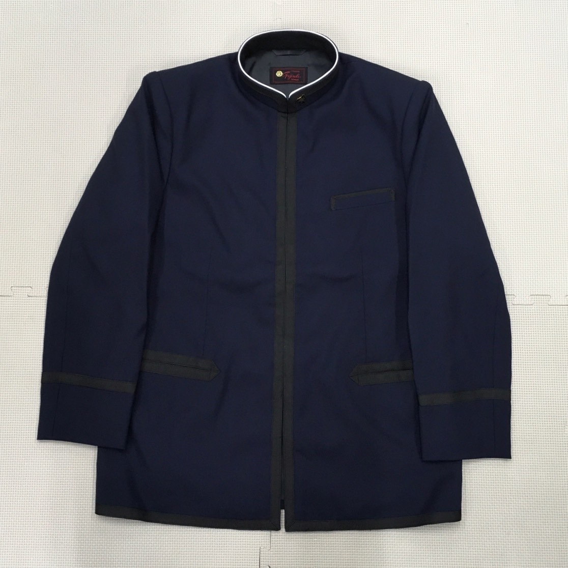 未使用品) 男子学生服◇学ラン◇海軍型◇185A-◇青紺◇中学校 未使用品) 男子学生服◇学ラン◇海軍型◇185A-◇青紺◇中学校
